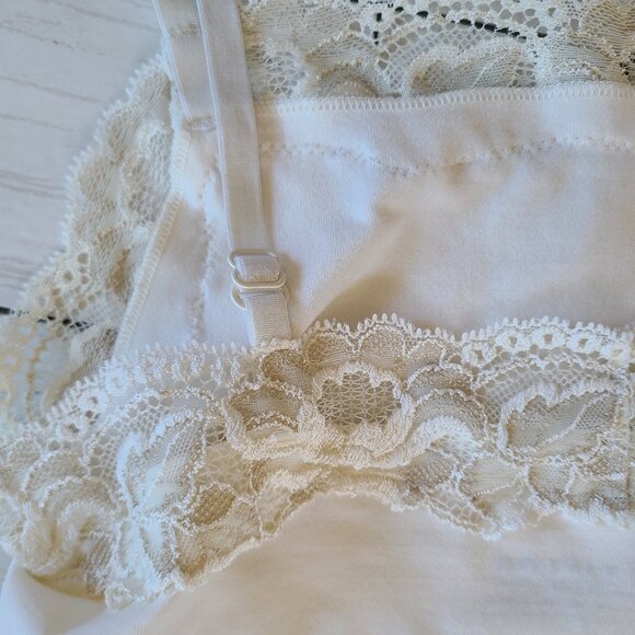 Ann Taylor Lace Trim Tank Top - Size XS - Picture 8 of 10